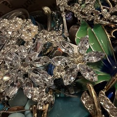 Vintage to Now Jewelry Lot, All Wearable Untested. No Broken. Box A6