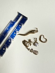Vintage 14k Gold Charm Lot