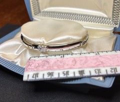 Vintage Speidel ID Bracelet Jewelry Silver Hearts