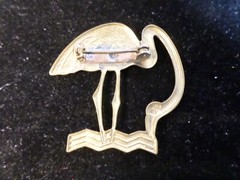 16pc Vintage Gold/Enamel Lapel Pins-Flags/Wrestling/Lions/Bird-Free Shipping
