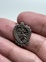 Armenian Relief Society (ARS / ՀՕՄ) Sterling Silver Pin – 2.97 Grams – Rare!