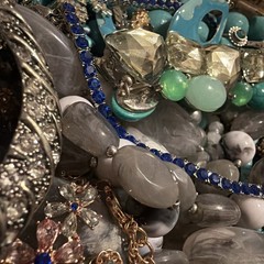 Vintage to Now Jewelry Lot, All Wearable Untested. No Junk. Box D9