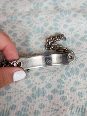 Lot Vintage NOS & Bespoke ID Bracelets J Hook 8” Nickel Silver – In Vintage Box