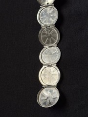 Vintage Mexico 925 Sterling Silver Folding Orb Photo Locket Pendant Sphere