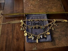 Lunch At The Ritz COCKTAILS Triple Strand Necklace; NEW, NEVER WORN, RARE!!!!