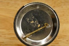 Vintage Advertising Travel Pinback Button I Love South Dakota 2.25″