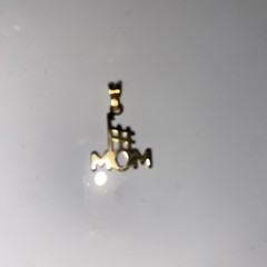 Vintage Signed Monet #1 Mom Mother’s Day Love Gift Small Charm Pendant .5″