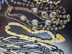 Vintage jewelry set of 36 in vintage box