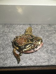 Vintage Hattie Carnegie Gold Mermaid Coral & Pink Rhinestone Brooch “RARE”
