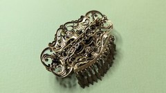 rare vintage brooch made in uSSR Czech broch