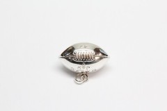 Vintage 1947 FOOTBALL Sterling Silver Charm – Sports Award – N.A.T.T.C. Jax