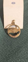Vintage BMCo Sterling Silver New Providence Nassau Bahamas Bracelet Charm NOS