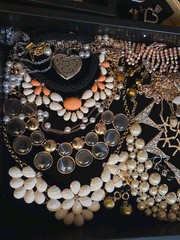 Huge Jewelry Lot Vintage to Modern All Wearable 100+ Pieces Avon, Monet, 925