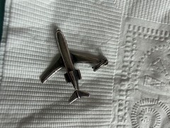 Vintage Sterling Silver Charm Airplane, lamp, crown, ring, car, prospector, bowl