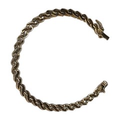 Vintage Vermeil Ross Simons Gold Plated Over 925 Sterling Silver Bracelet 17g