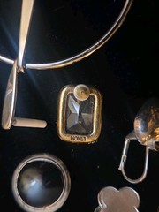 Lot Of Vintage Costume Jewelry Single Earrings Clip On Pierced Craft