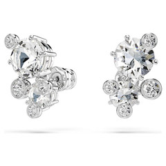 Swarovski Constella Set Mixed cut, white, rhodium plated