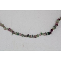 Multicolor Bead Necklace Glass 90728