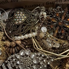 Vintage to Now Jewelry Lot, All Wearable Untested. No Broken. Box A9