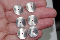 Diamond Cut White Gold 14mm Jackets For Earrings Use With Any Studs Create Look