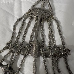 Vintage Sailing Ship Necklace Silver Tone Nautical Pendant 60s 70s