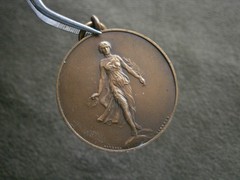 Alexandra Park Open Eisteddfod Pianoforte Playing at Sight Bronze Medal 1934