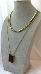 VTG Dainty 1960s 70s 80s silver gold Modernist *2 Necklaces* Lot & Choker Unique