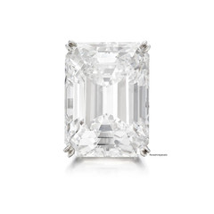 Emerald Cut Diamond White 100.CT Cubic Zirconia 925 Sterling Silver Women’s Ring