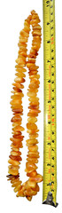 ✅48cm = 60gr RUSSIAN SOVIET BALTIC AMBER BEAD NECKLACE 琥珀 BRACELET STONE PENDANT
