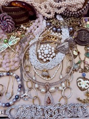 Vintage Estate Costume Jewelry Lot! AVON, MONET and more!
