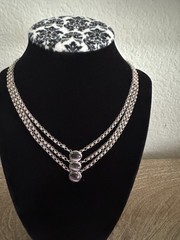 Vintage Made In Armenia Necklace, Bracelet And Earrings Set