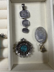 Vintage & Modern Estate 22 Pc Turquoise Inspired Jewelry Lot-All Wearable