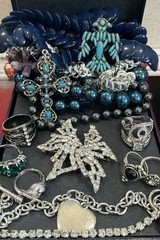 Vintage Estate Costume Jewelry Lot! TRIFARI, AVON and more!
