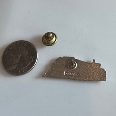 Vintage Riverboat Paddle Wheeler Enamel Lapel Pin Steamboat