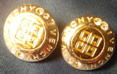 ⭐️ Givenchy Silver and Gold Tone Earrings
