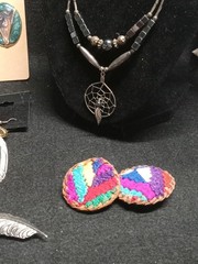 Southwestern Theme Costume Jewlery Lot Necklaces Bracelets Earings 25+ Pieces