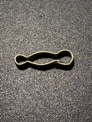 1/20 12K Gold Filled Antique Bracelet Or Necklace Hook Carabiner Clasp