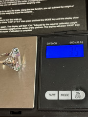 Antique 1920’s-1930’s Ladies 14K White Gold Art Deco Beautiful Filigree Ring-Sz6