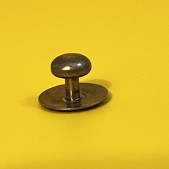 Vintage Tiffany & Co 14K Yellow Gold Tuxedo Shirt Stud Cuff Link Button Blank