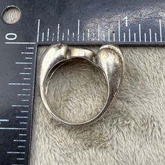 Vintage Sterling Silver Cameo Ring Size 7.5