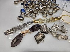 Vintage Costume Jewelry Lot Unused Jewelry Clothes Making More