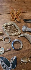 Lot Of 20 Costume Brooch Pin Rhinestone Jewelry Some Vintage