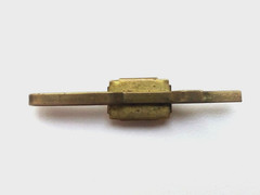 Soviet Vintage Tie clip Baltic Amber. USSR