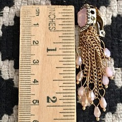 Vintage Dangle Clip-On Earrings