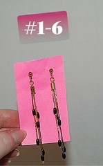 Vintage Retro Ear Rings, 1970s, 1980s 1990s, GROUP 1, priced per or the lot