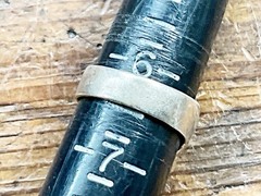 Vintage Sterling MOON FACE Ring Signed “Joe Dean” Size 6.25