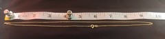 14k Yellow Gold 1.5mm Oval Chain Link Necklace 19″ Vintage UnoAerre Italy 14kt