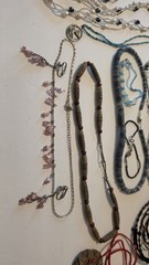 Vintage Retro MCM Beaded 13 Necklace Various Colors 3 Earrings, 3 Bracelets