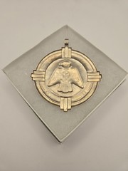 Bell Trading Post Nickel Silver Navajo Style Thunderbird Pendant In Gift Bix