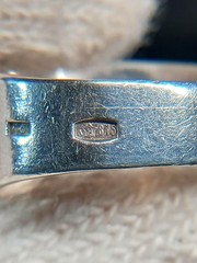 Vintage Soviet 875 Silver Turquoise Ring Russian Size 8.5
